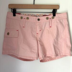 Levi's Jeans Size 7 Junior Low Slouch Pink Cotton Shorts #BD